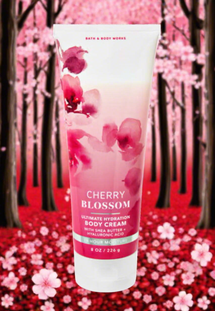 Bath & Body Works Ultimate Hydration Body Cream- Cherry Blossom
