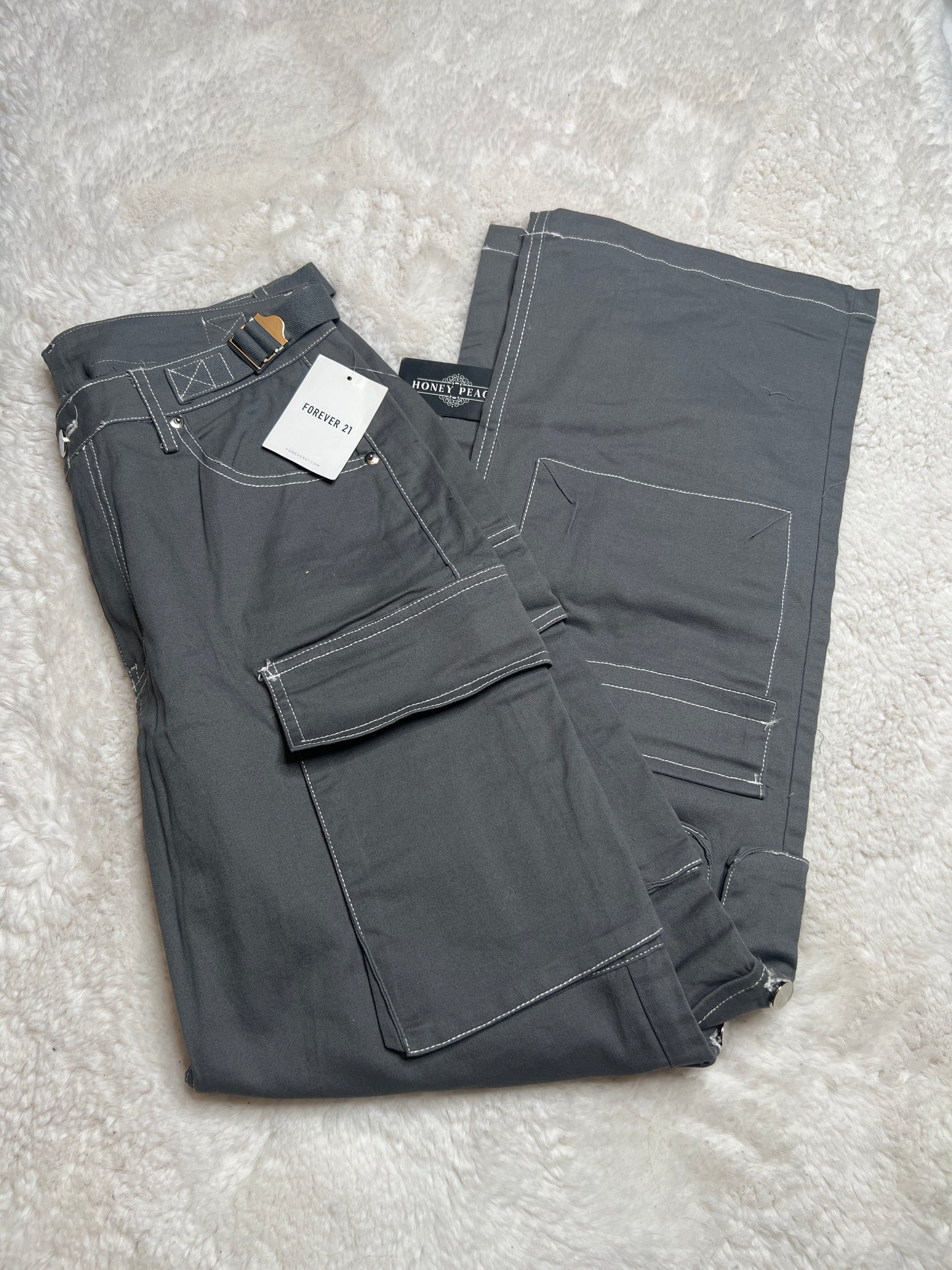 Pantalón ancho forever 21 para mujer