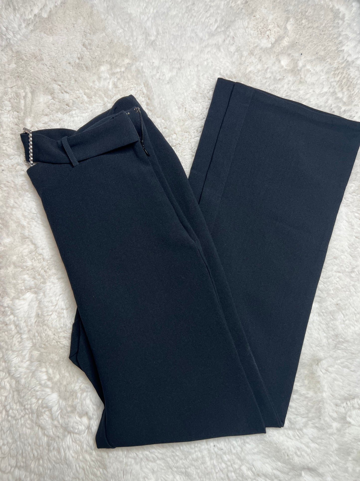 Pantalón de tela forever 21 para mujer