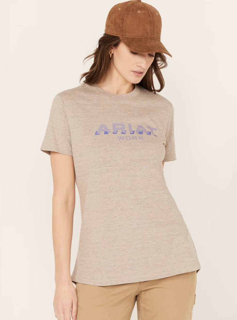 Camiseta ARIAT Rebar Strong Logo Mujer