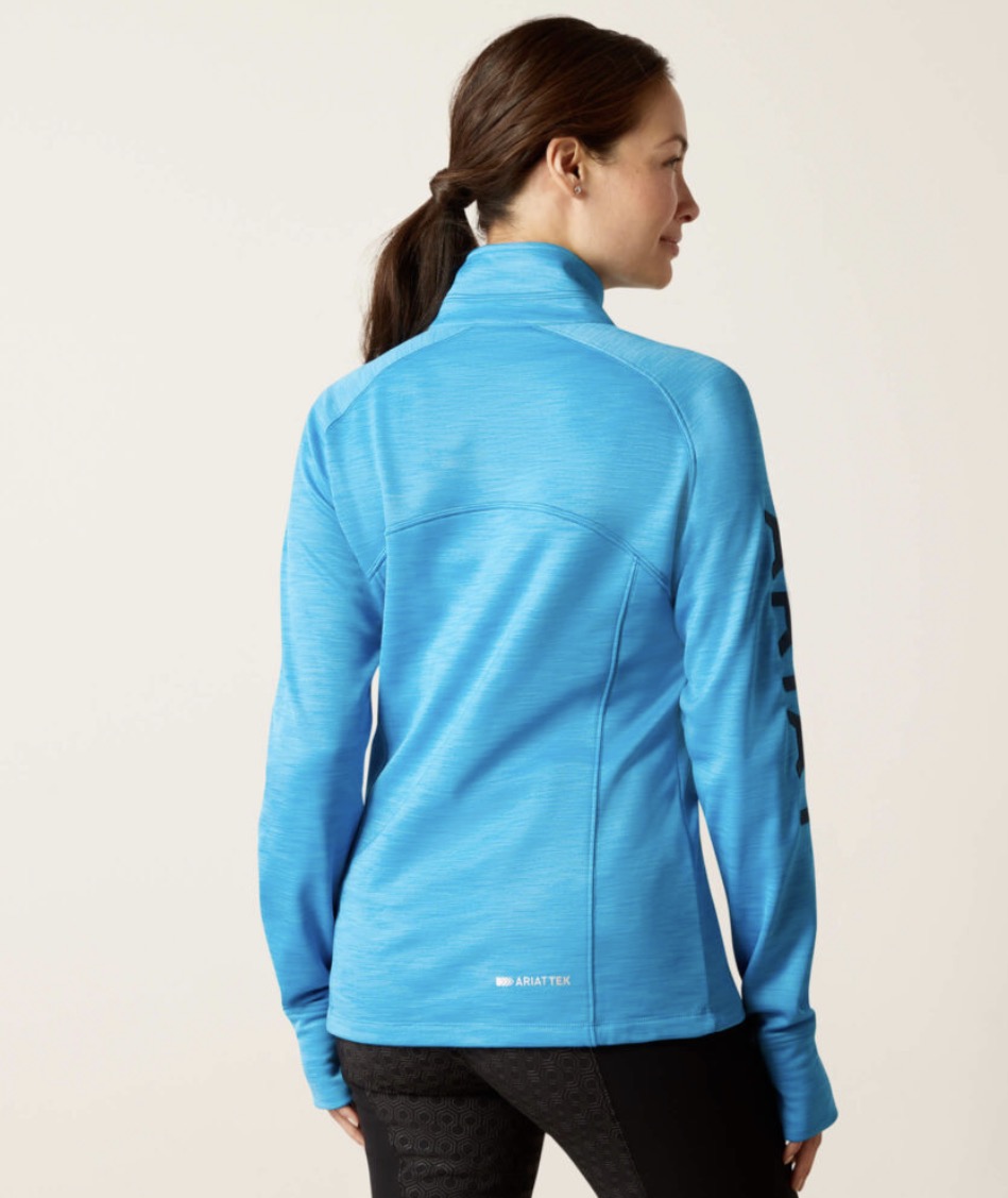 Sudadera ARIAT con cremallera Tek Team 1/2 para MUJER
