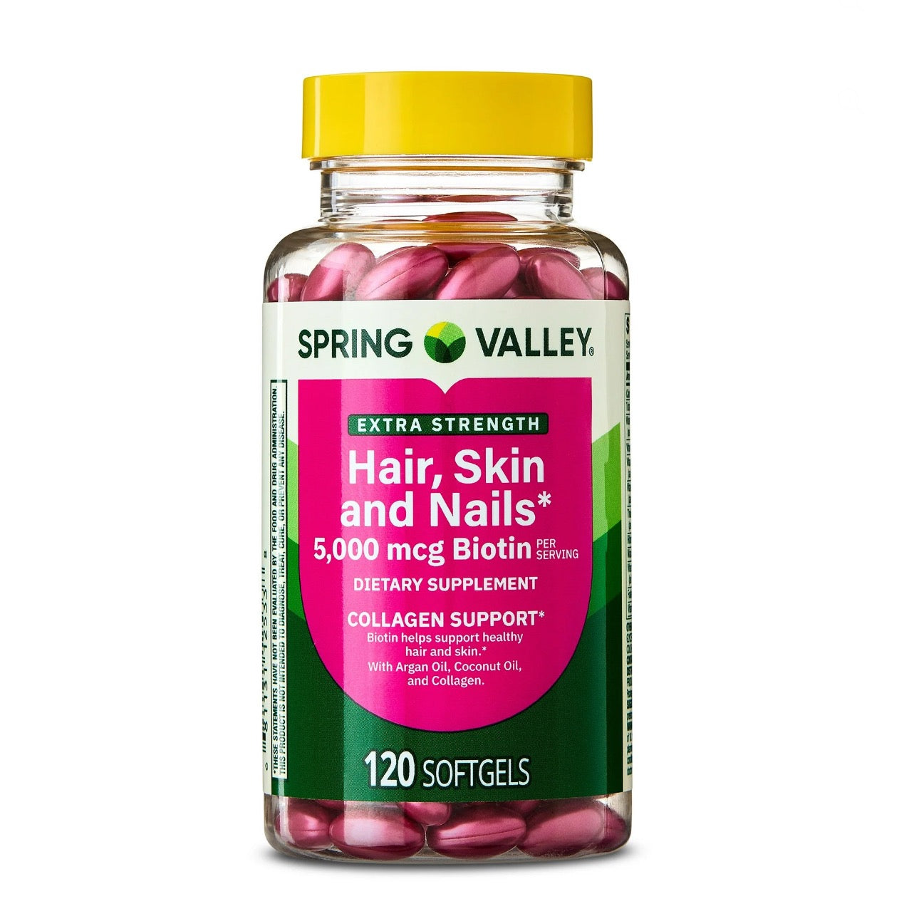 Spring Valley Hair, Skin, and Nails 500mcg Biotin