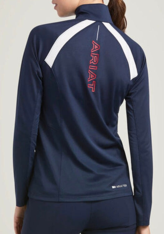 Ariat Sunstopper 2.0 Equipo 1/4 Zip Baselayer Para Mujeres