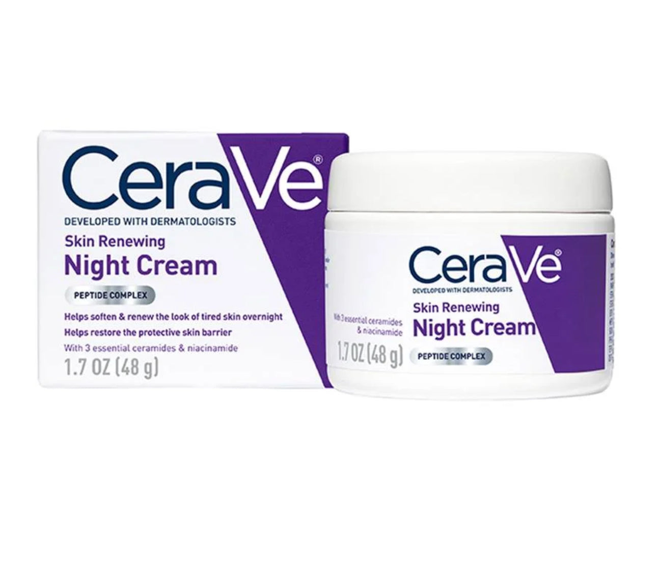CeraVe Skin Renewing Night Cream- 1.7oz