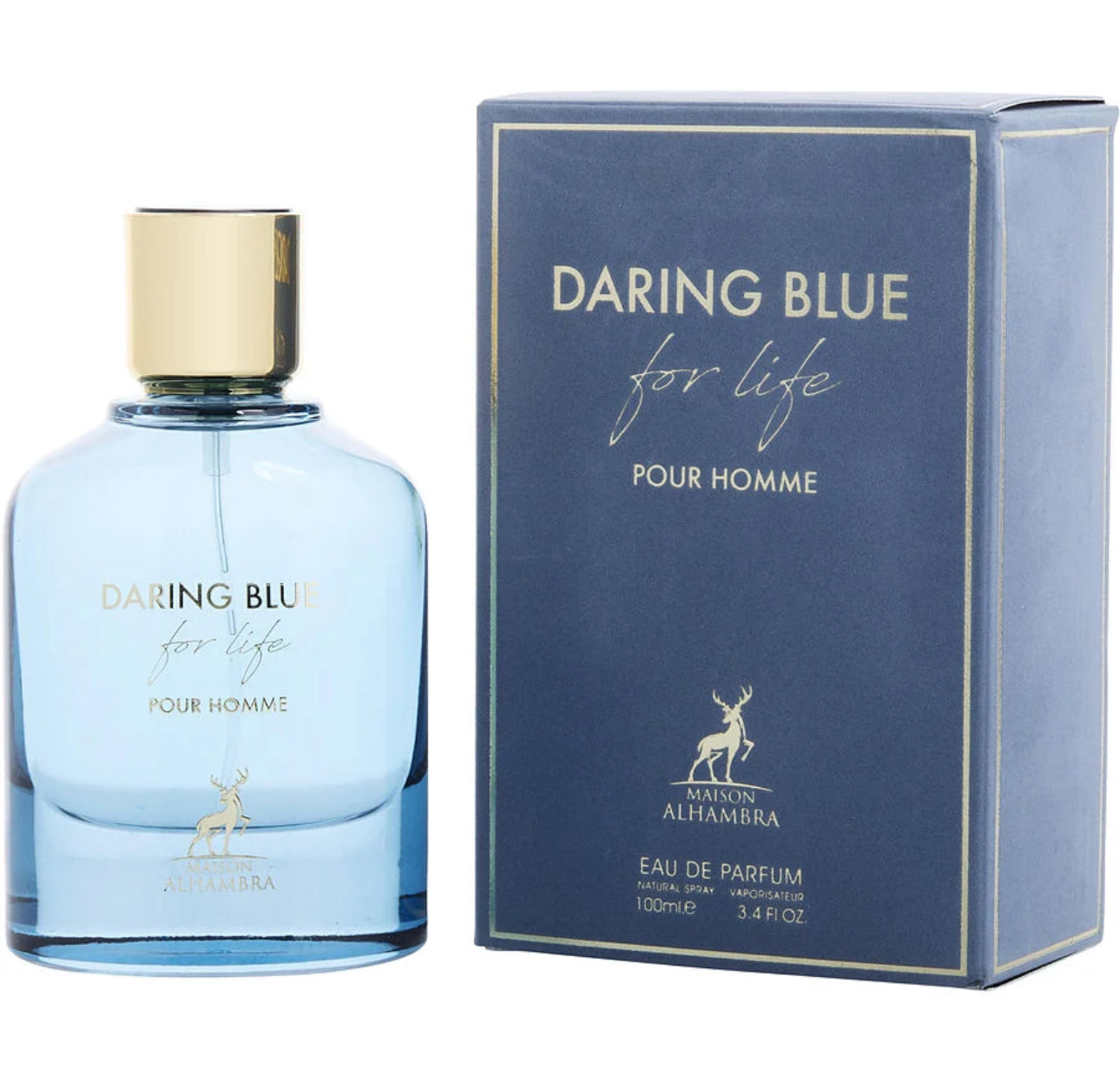 Perfume Maison Alhambra Daring Blue for Life para hombre