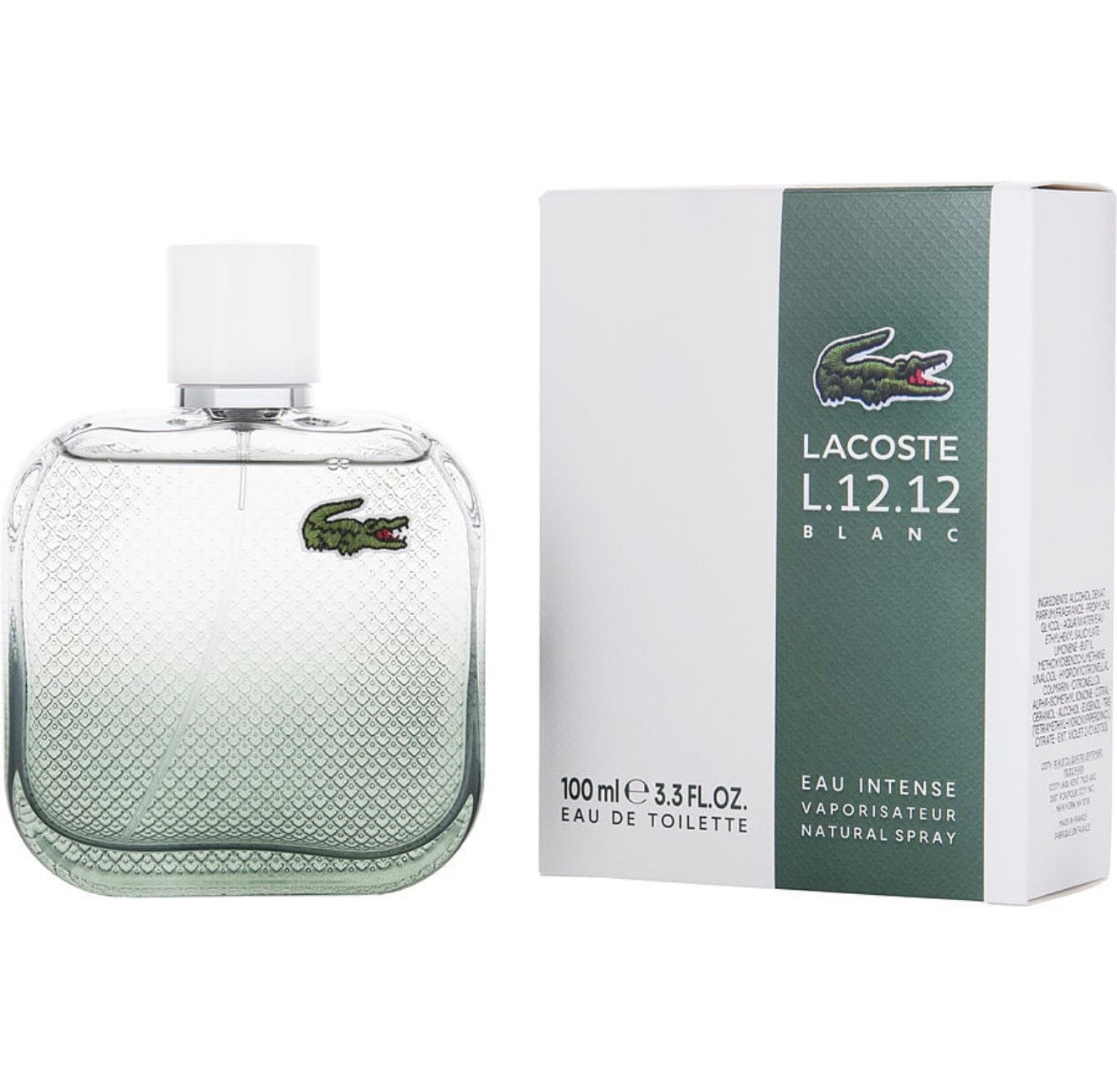 Perfume Lacoste L.12.12 Blanc Eau Intense Hombre