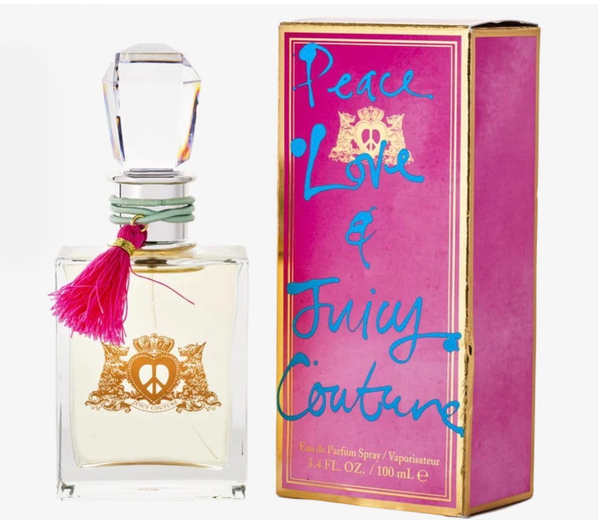 Perfume Peace Love & Juicy Couture EDP Spray Mujer
