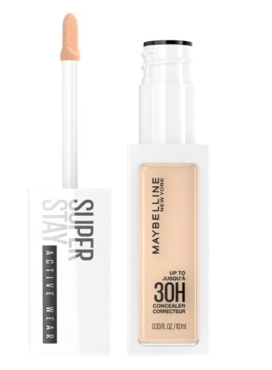 MAYBELLINE SUPER STAY LONGWEAR LIQUID CONCEALER UP TO 30HR WEAR