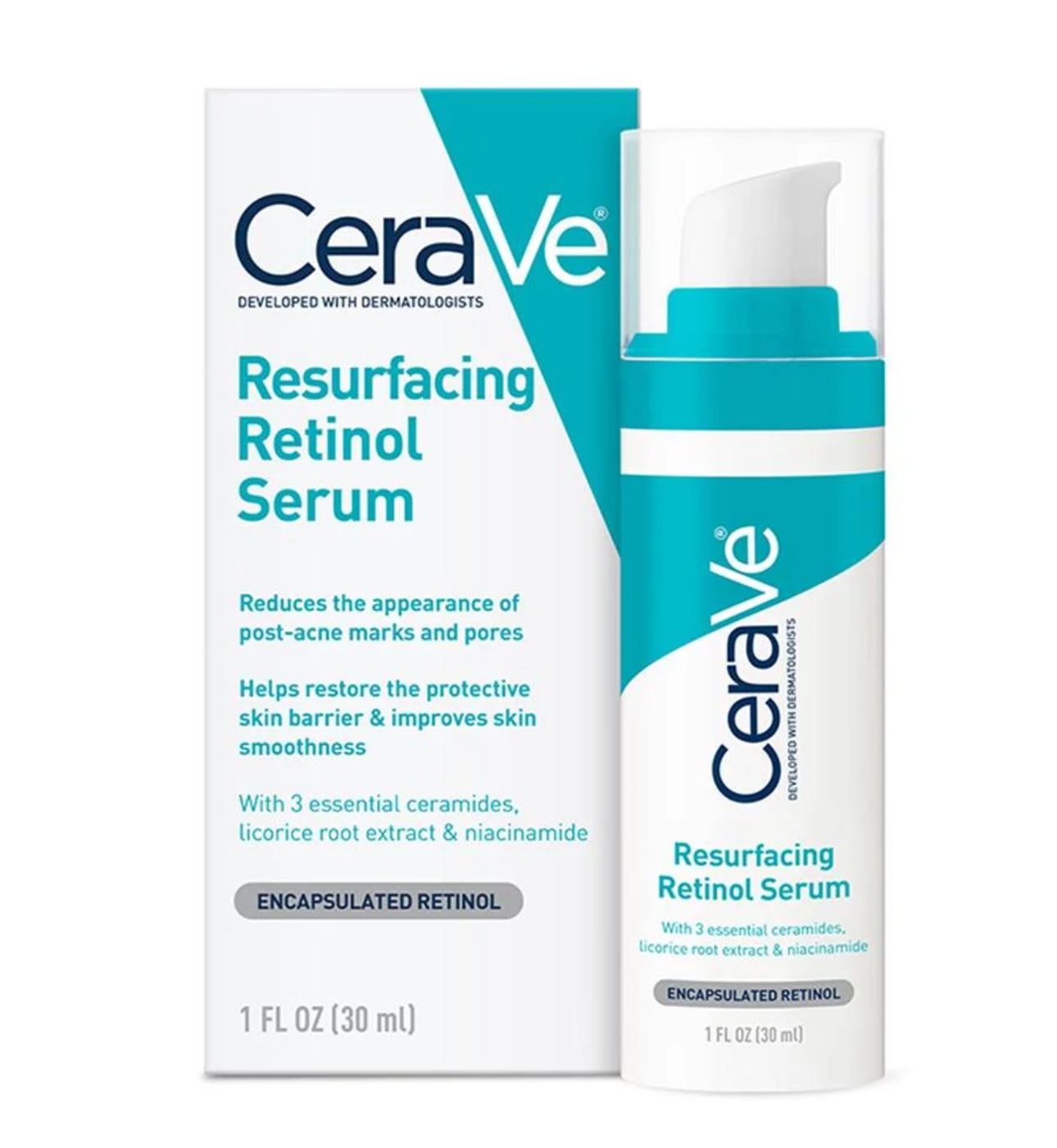 CeraVe Resurfacing Retinol Serum- 1oz