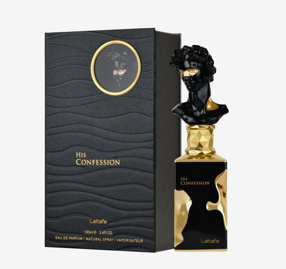 Perfume Lattafa His Confession para hombre