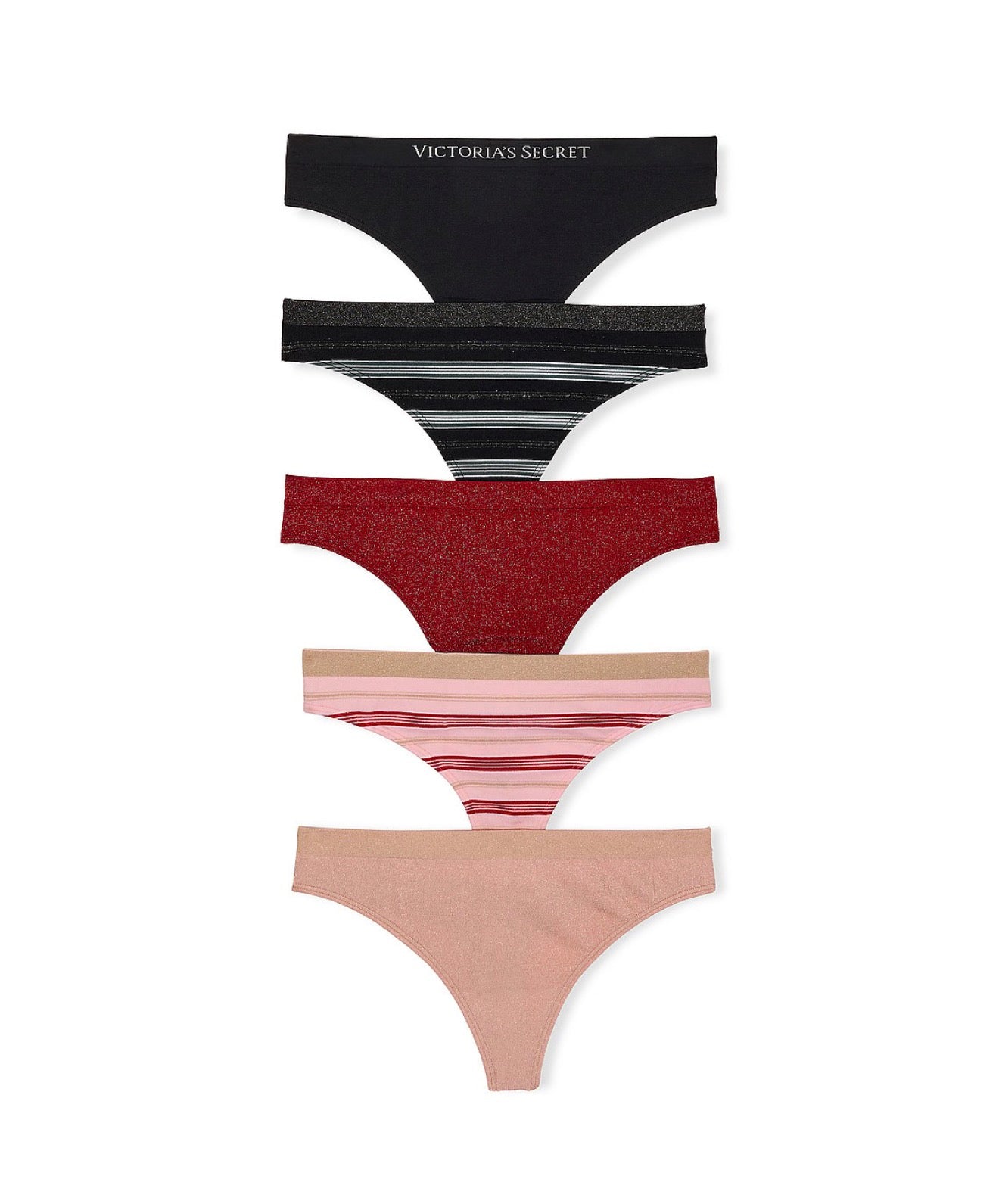Victoria’s Secret 5-Pack Seamless Thong Panty