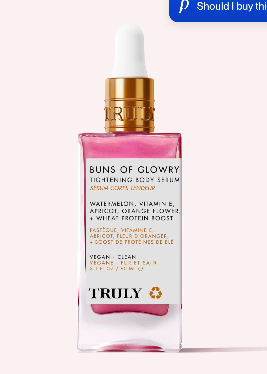 Truly Buns of Glowry Tightening Body Serum