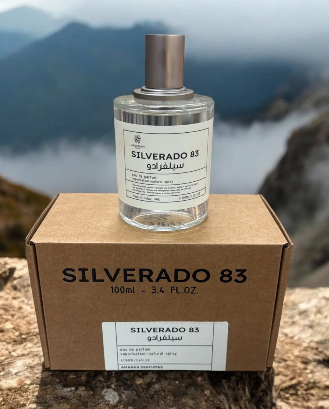 Perfume AMARAN Silverado 83 para unisex