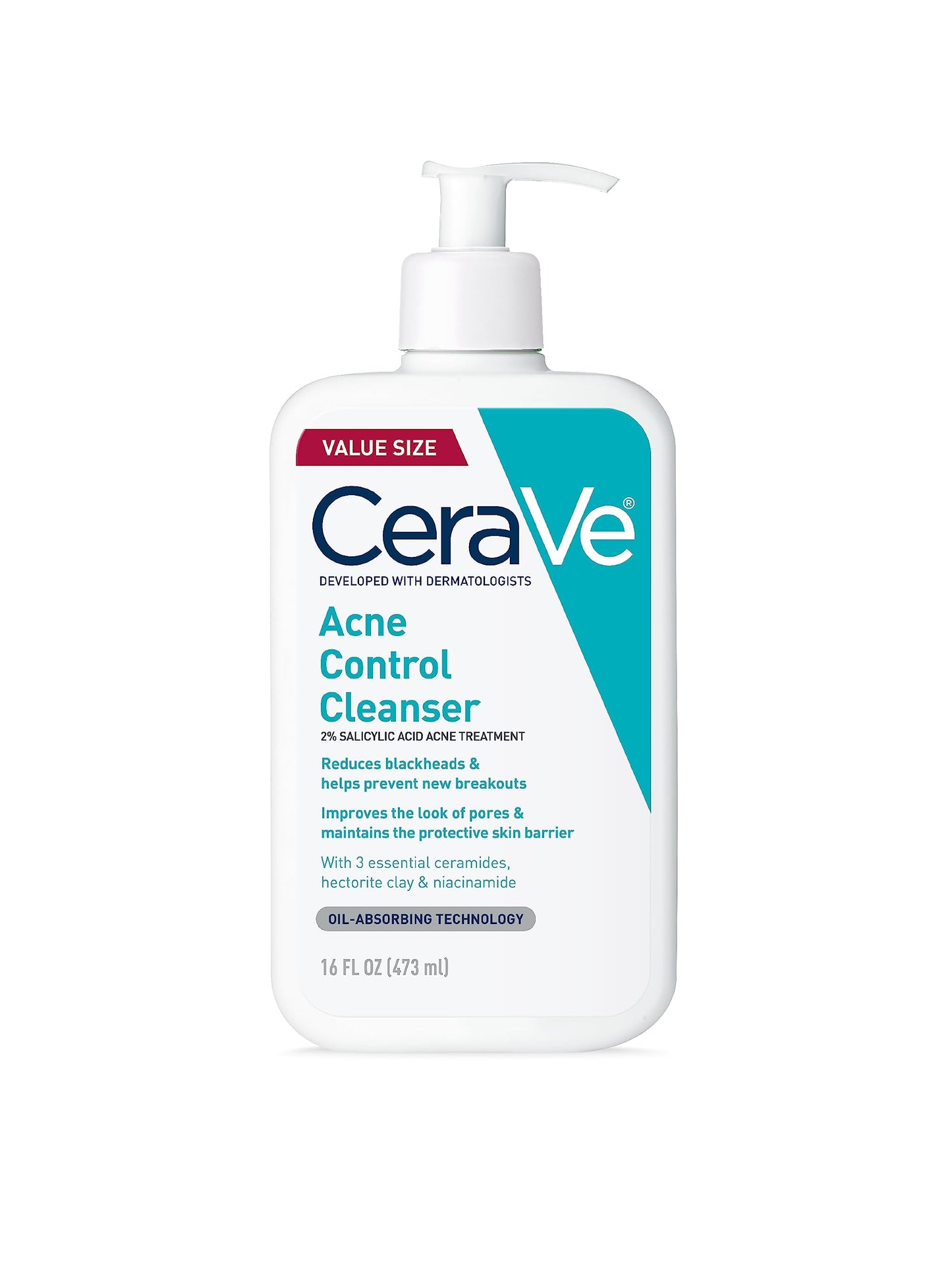 CeraVe Acne Control Cleanser- 16oz