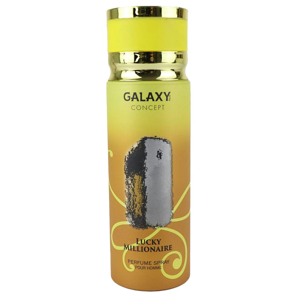 Perfume Spray Galaxy Lucky Millionaire Body Spray for Men