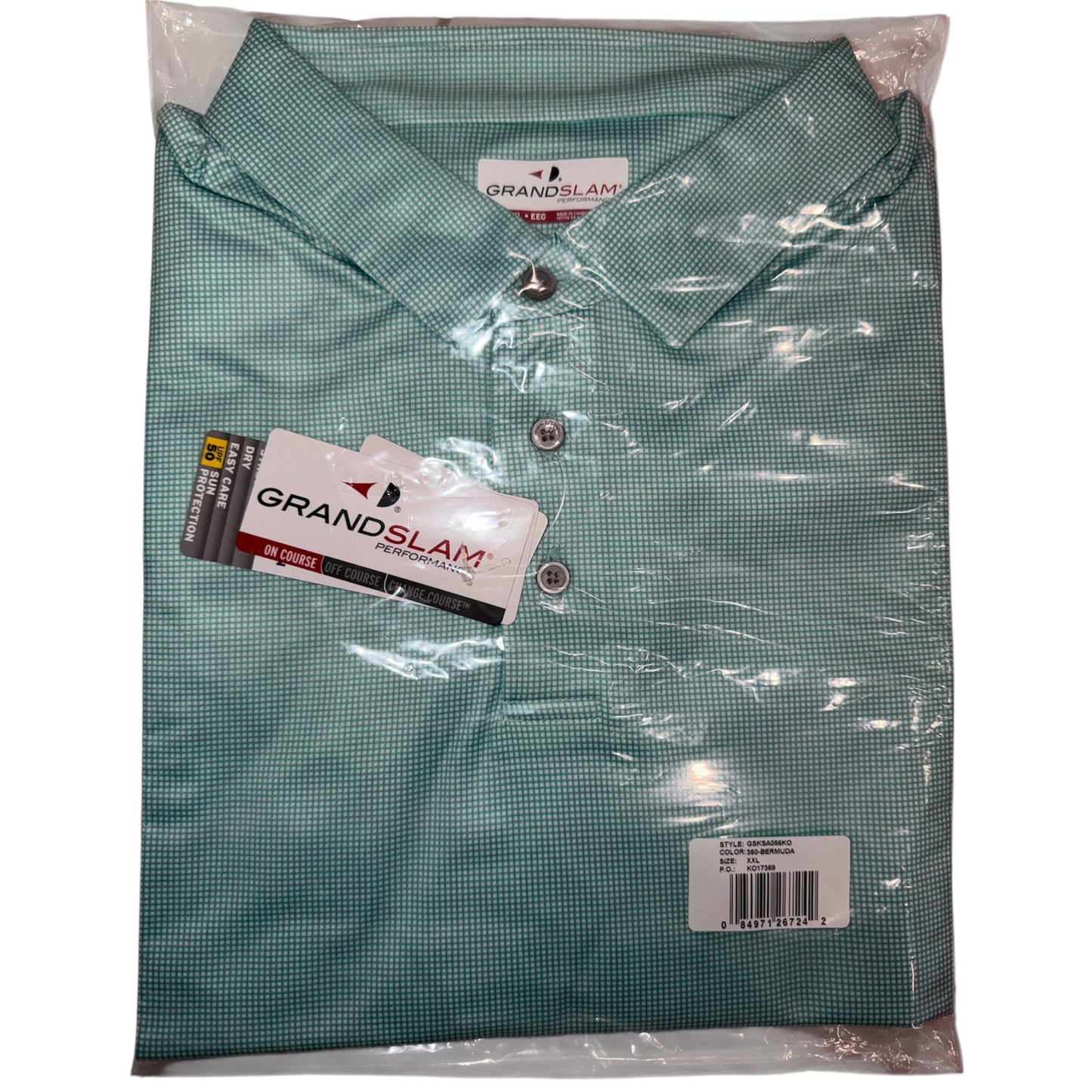 Camisa GrandSlam Performance Hombre