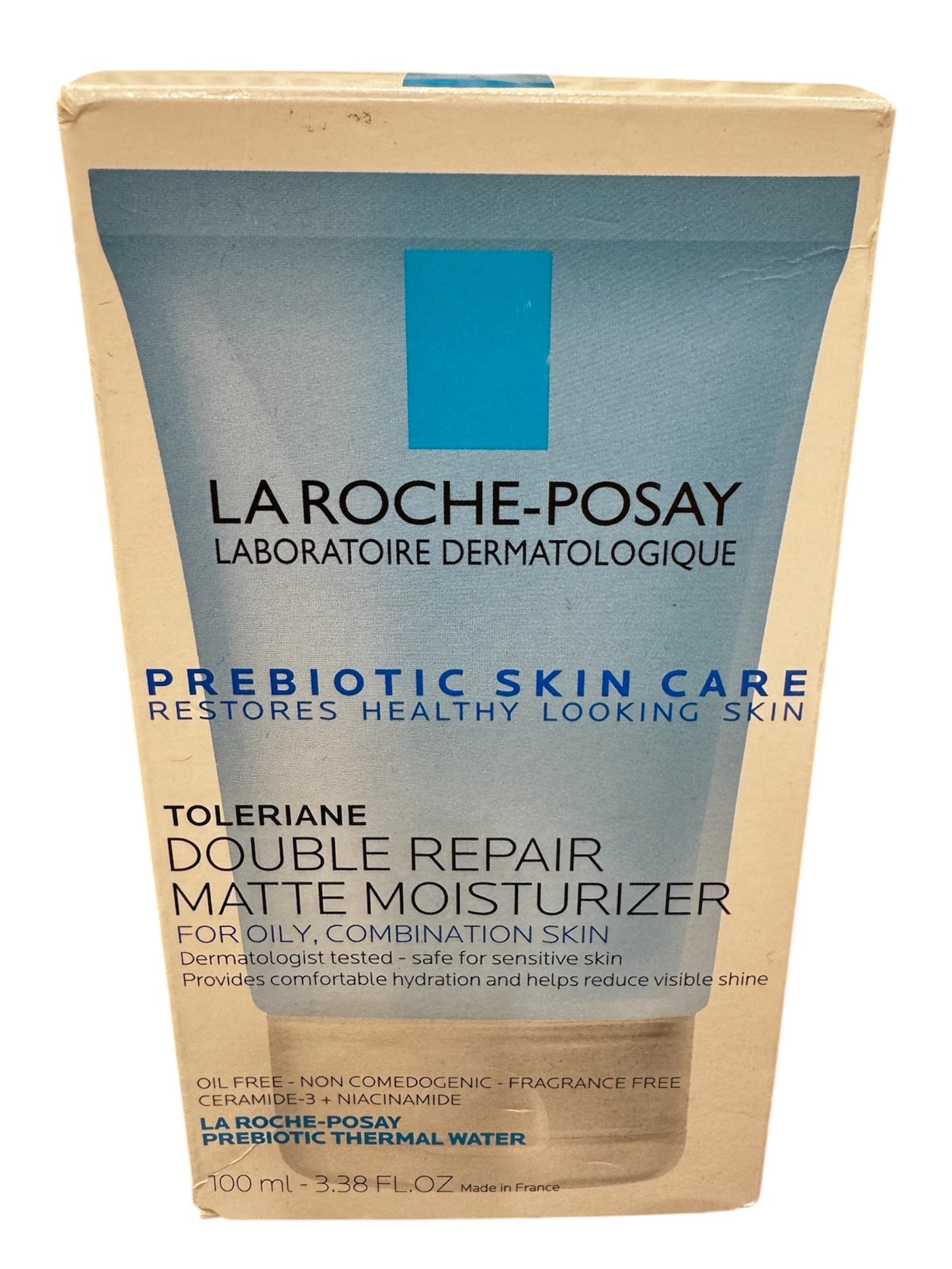 La Roche-Posay Toleriane Double Repair Matte Face Moisturizer for Oily Skin, 2.5 fl oz