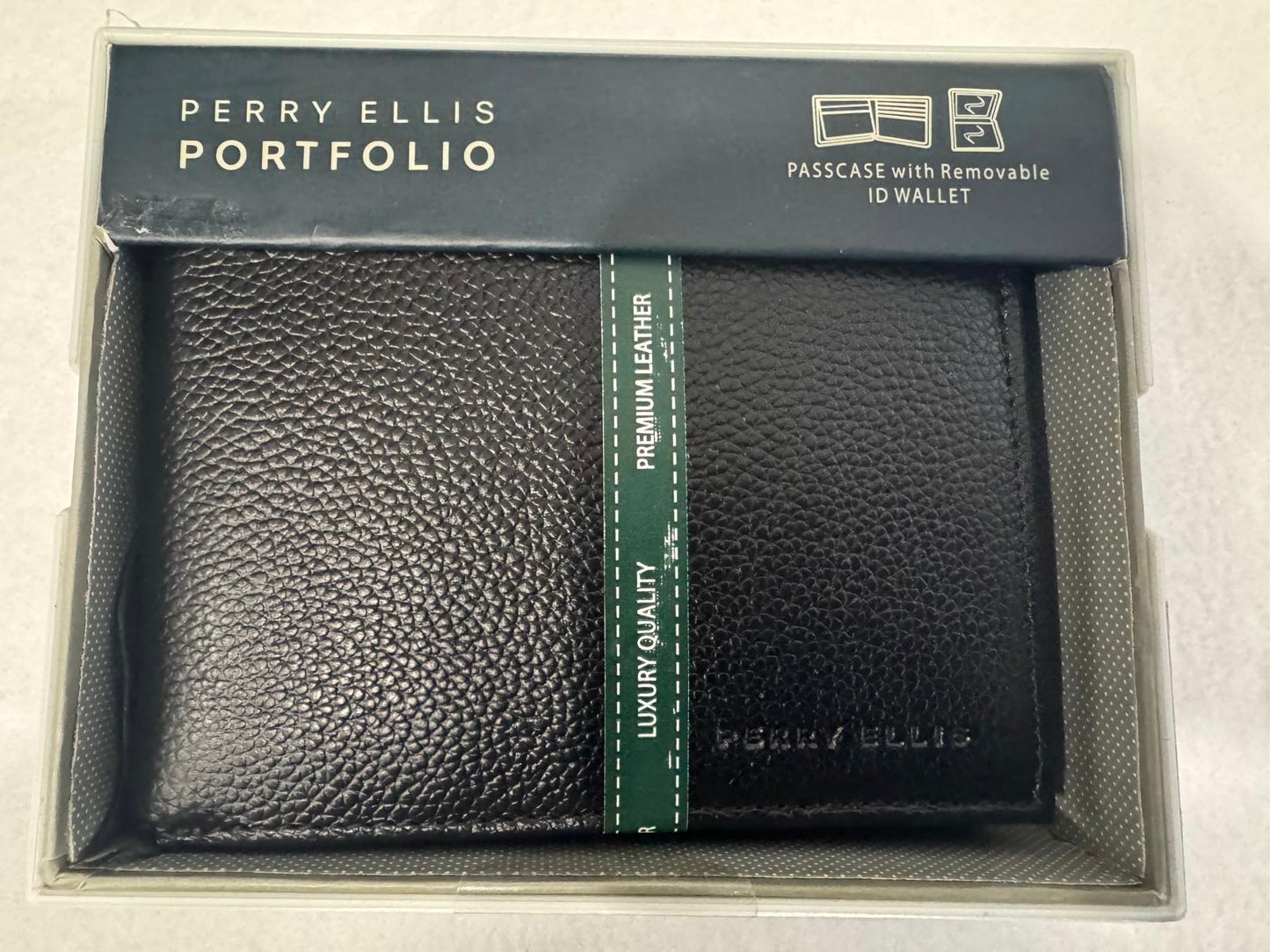 Cartera Perry Ellis para hombre