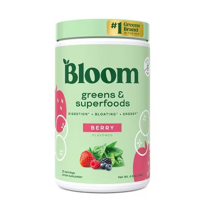 Bloom Greens & Superfoods Supplement Powder
