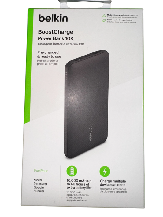 Belkin BoostCharge Power Bank 10K Black