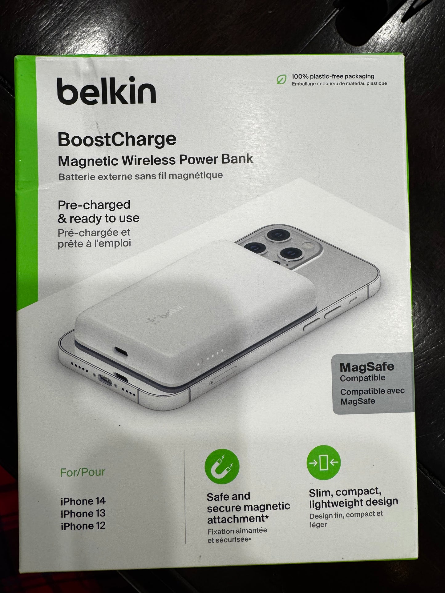 Cargador inalámbrico MagSafe Belkin BoostCharge