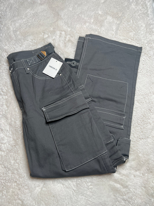 Pantalón ancho forever 21 para mujer