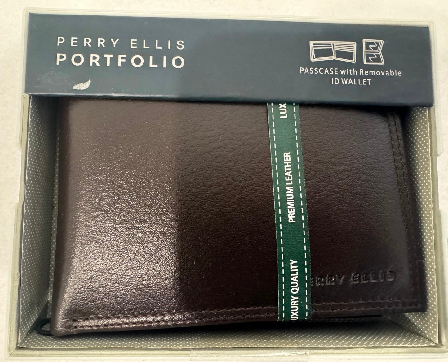 Cartera Perry Ellis para hombre