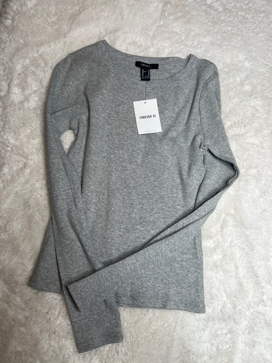 Camiseta manga larga Forever 21 para mujer