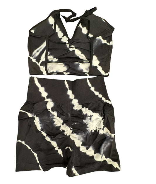 Ropa Deportiva Tie Die Pantalón Corto Set
