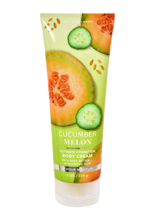 Bath & Body Works Ultimate Hydration Body Cream- Cucumber Melon
