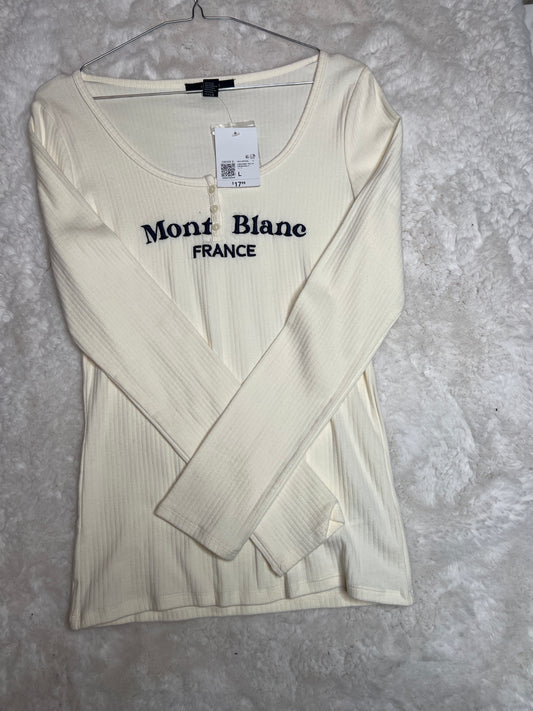 Camiseta manga larga Forever 21 para mujer