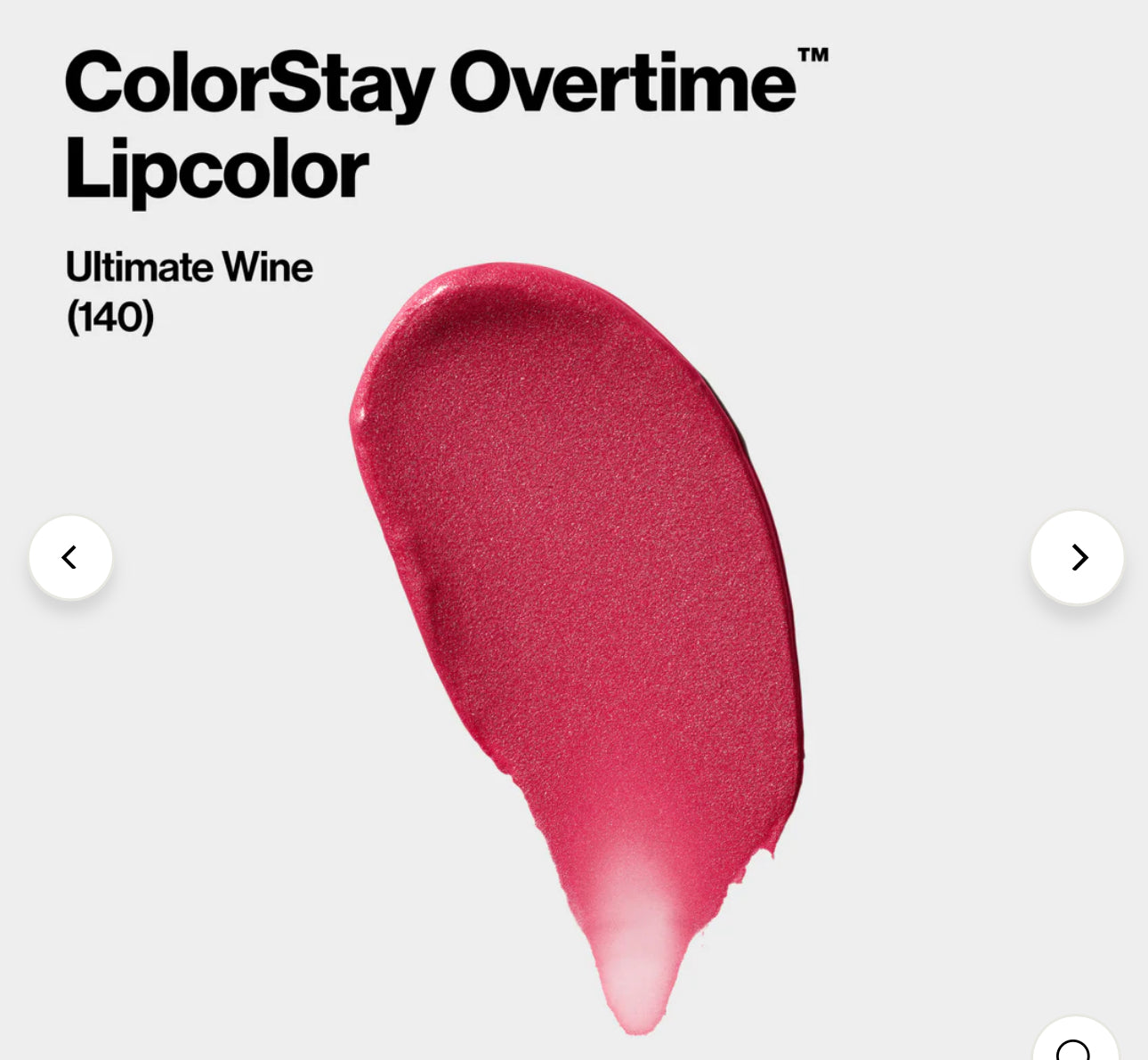 Revlon ColorStay Overtime™ Lipcolor