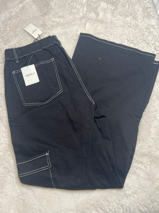 Pantalón ancho forever 21 para dama