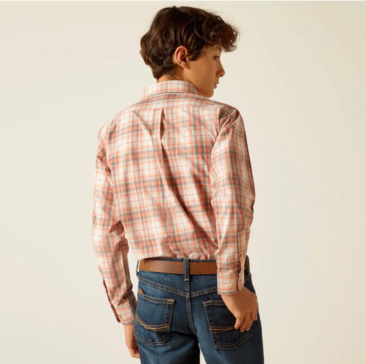 Camisa ARIAT de ajuste clásico Knox de la serie Pro para niños
