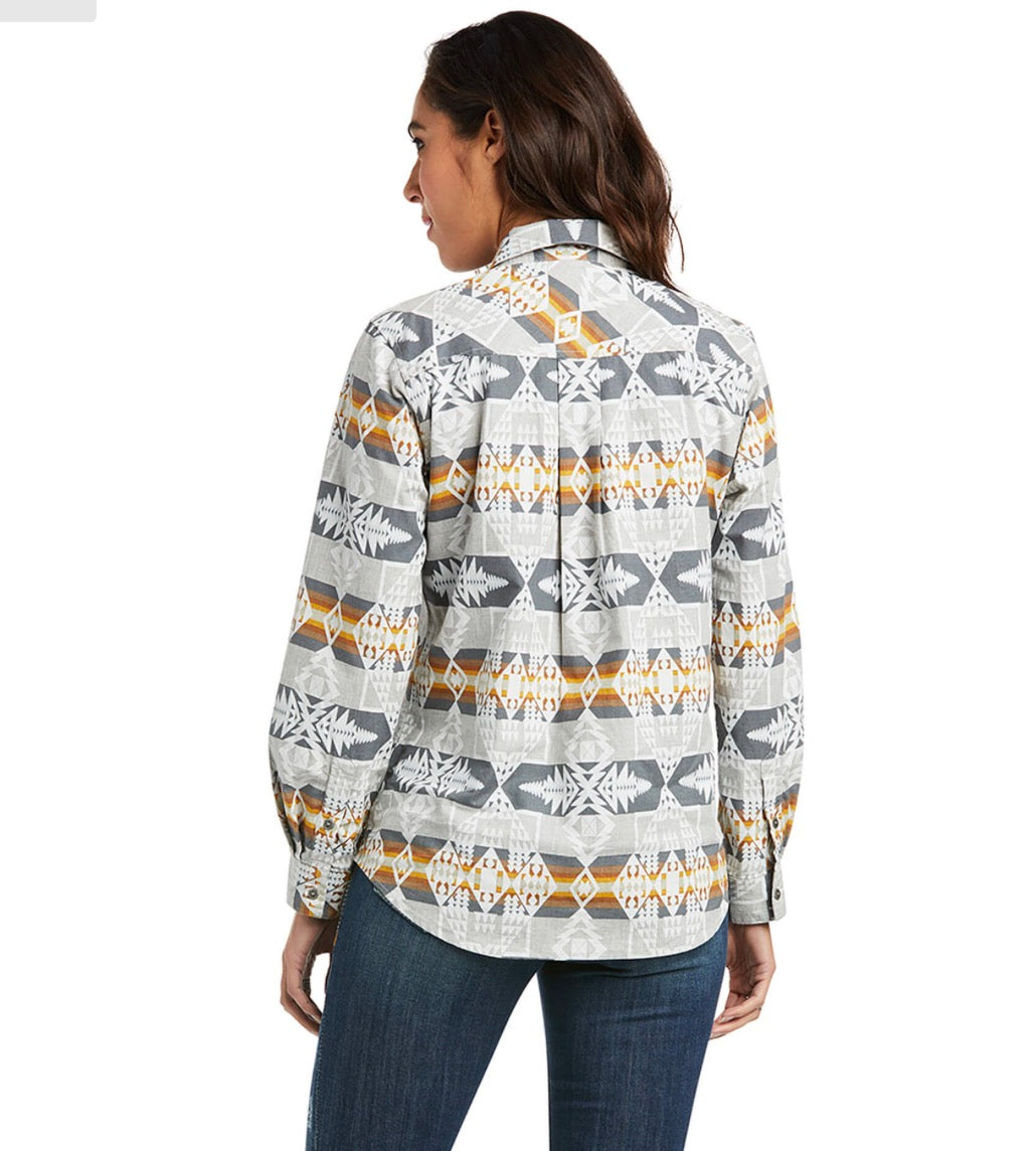 Camisa con botones Ariat para mujer