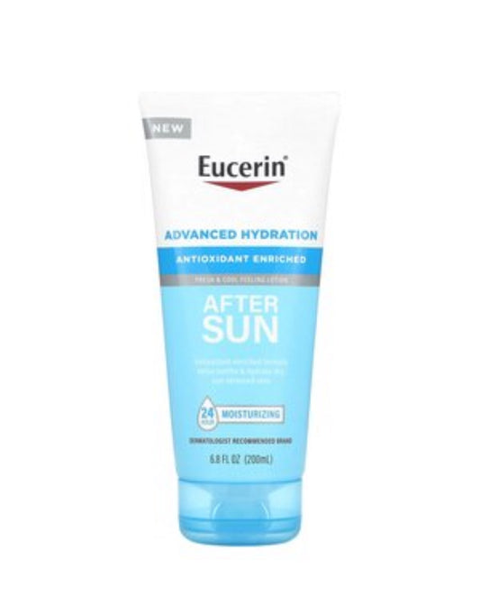 Eucerin Advanced Hydration After Sun Moisturizer, 6.8 Oz