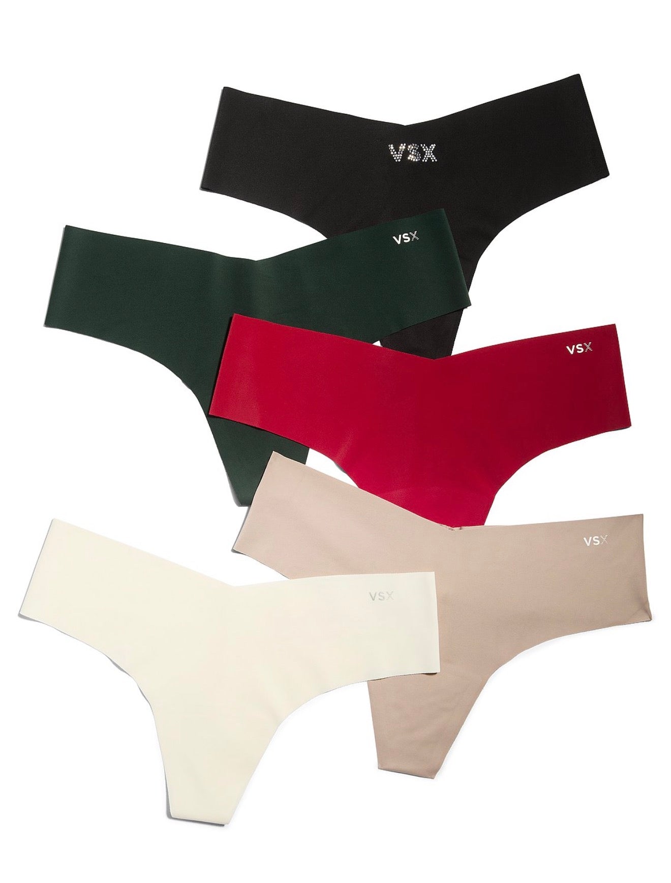 Victoria’s Secret 5-Pack No-Show Thong Panty