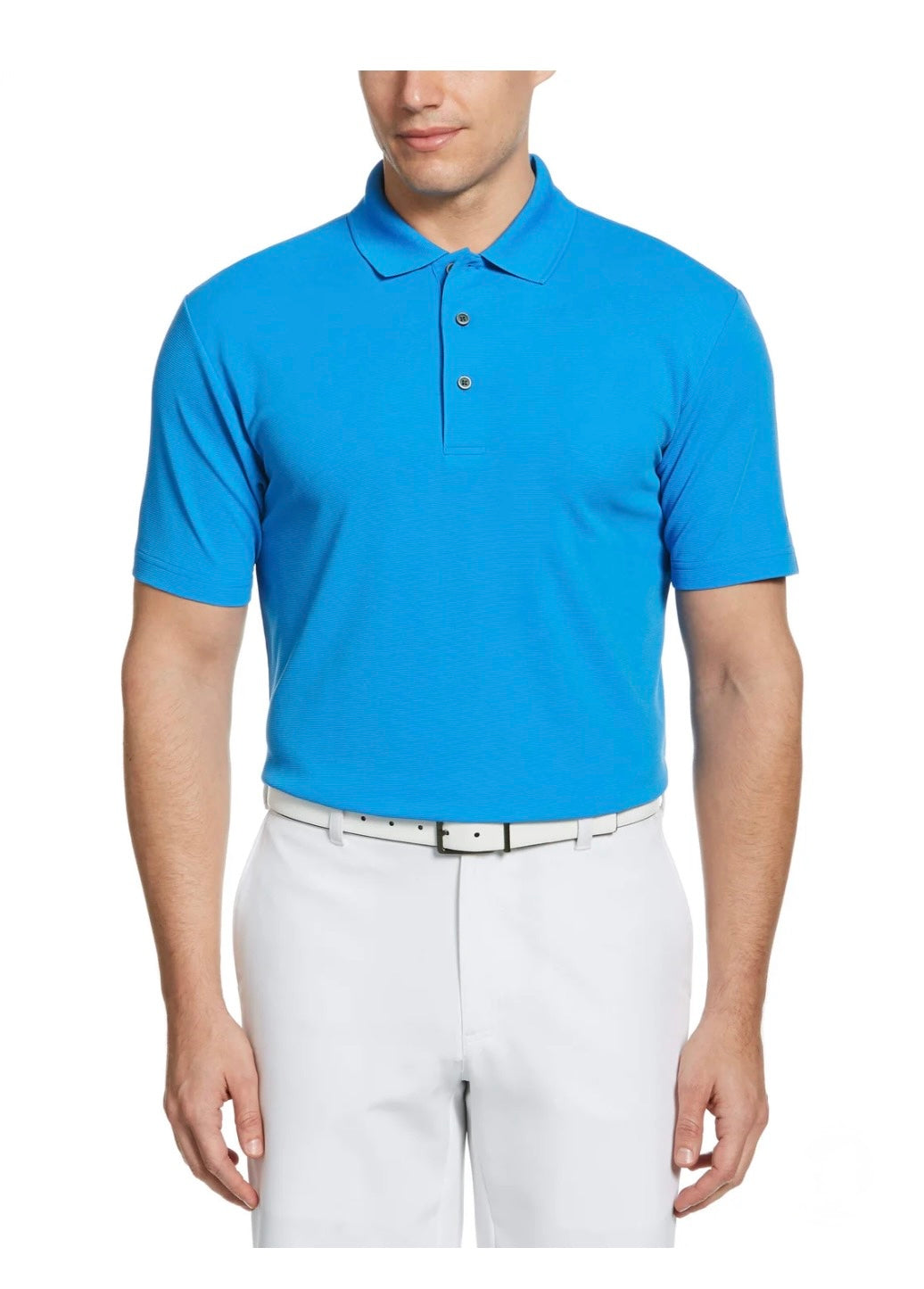 Camisa GrandSlam Performance estilo Polo con Textura Hombre