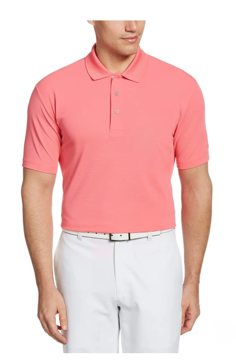 Camisa GrandSlam Performance estilo Polo con Textura Hombre