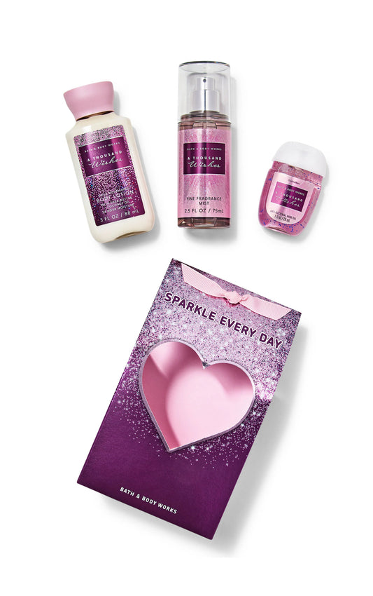 Bath & Body Works Mini Gift Set- A Thousand Wishes