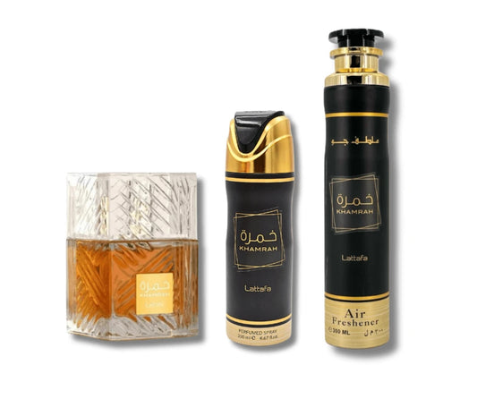 Perfume Lattafa Khamrah Unisex Set