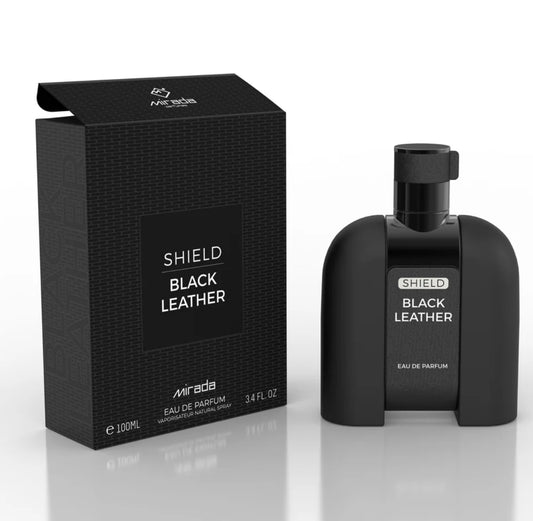 Perfume Mirada Shield Black Leather Unisex