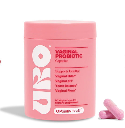 OPositiveHealth URO Vaginal Probiotic Capsules