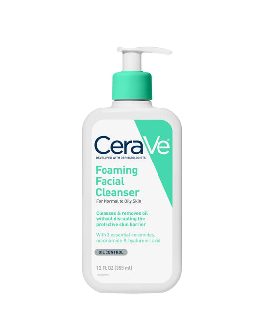 CeraVe Foaming Facial Cleanser- 12oz