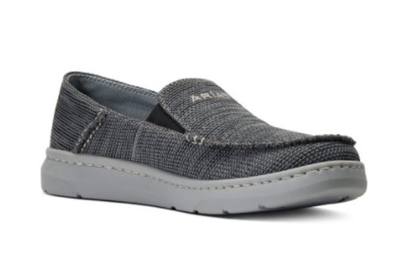 ZAPATO CASUAL SIN CORDÓN PARA HOMBRE ARIAT HEATHER CHARCOAL 360 CANVAS
