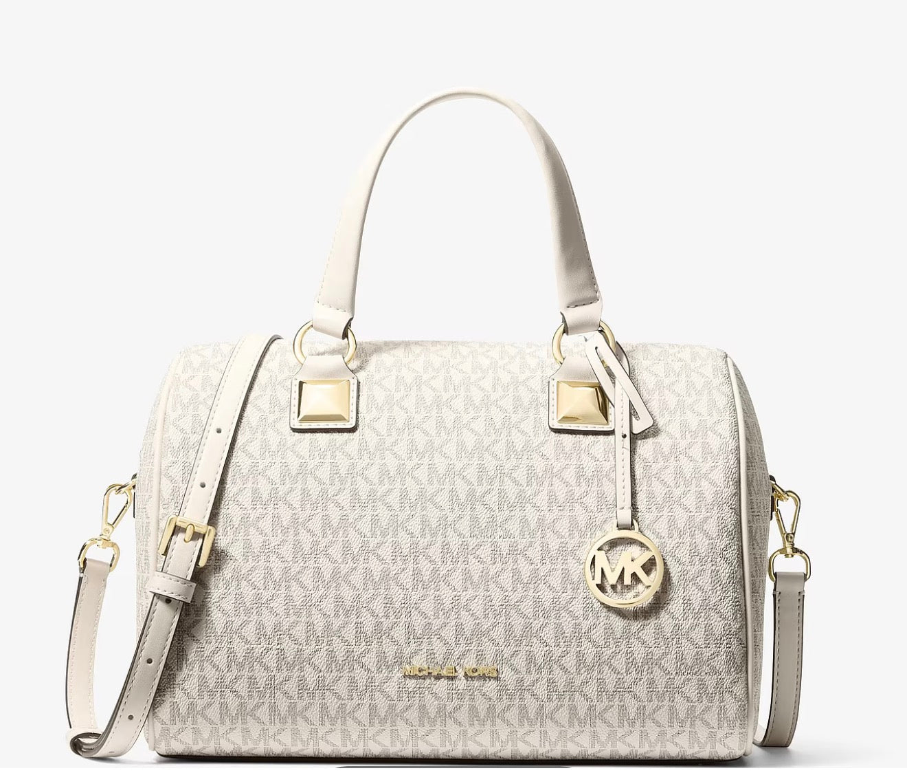 Cartera Michael Kors Grayson Medium Signature Logo