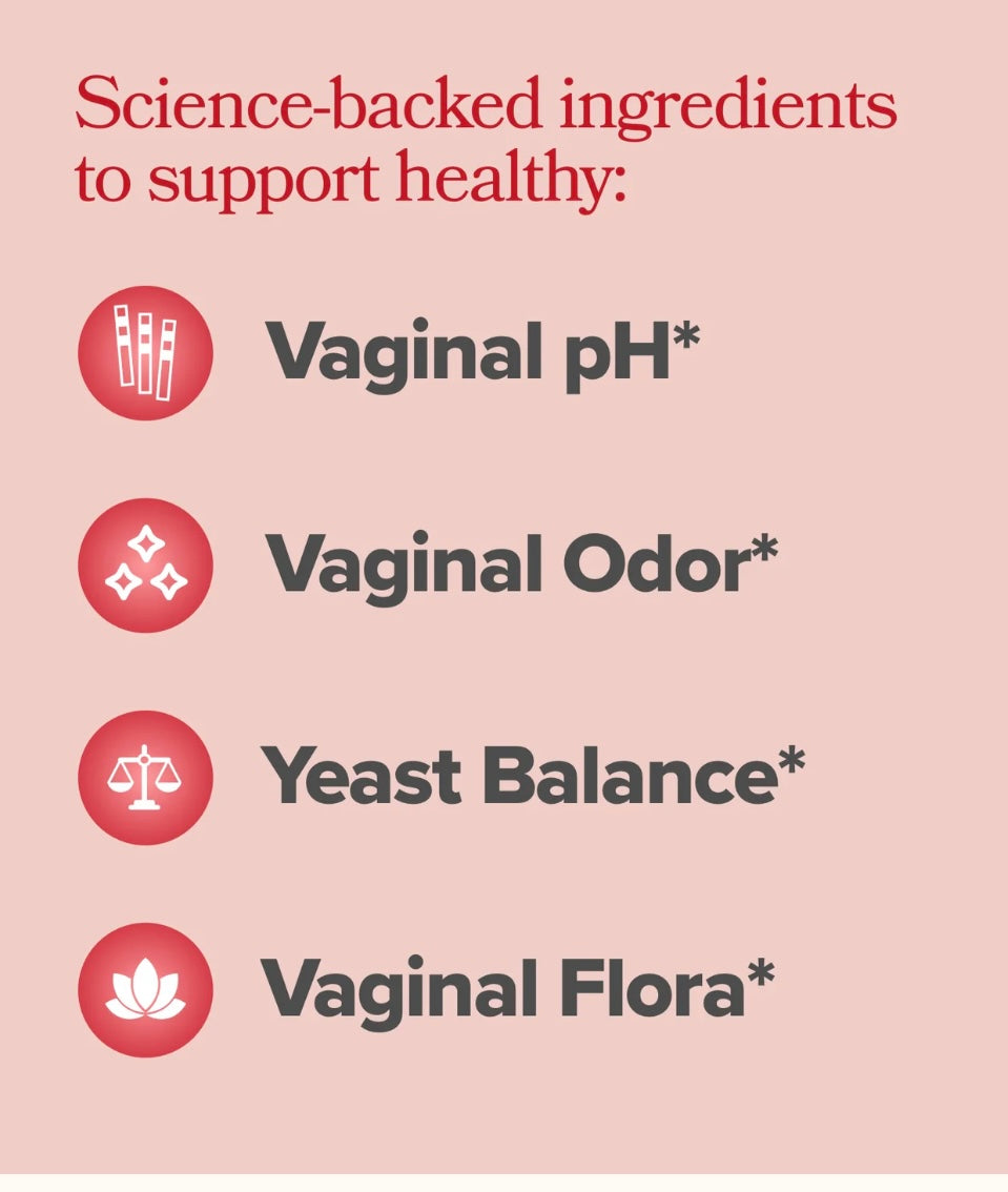 OPositiveHealth URO Vaginal Probiotic Capsules