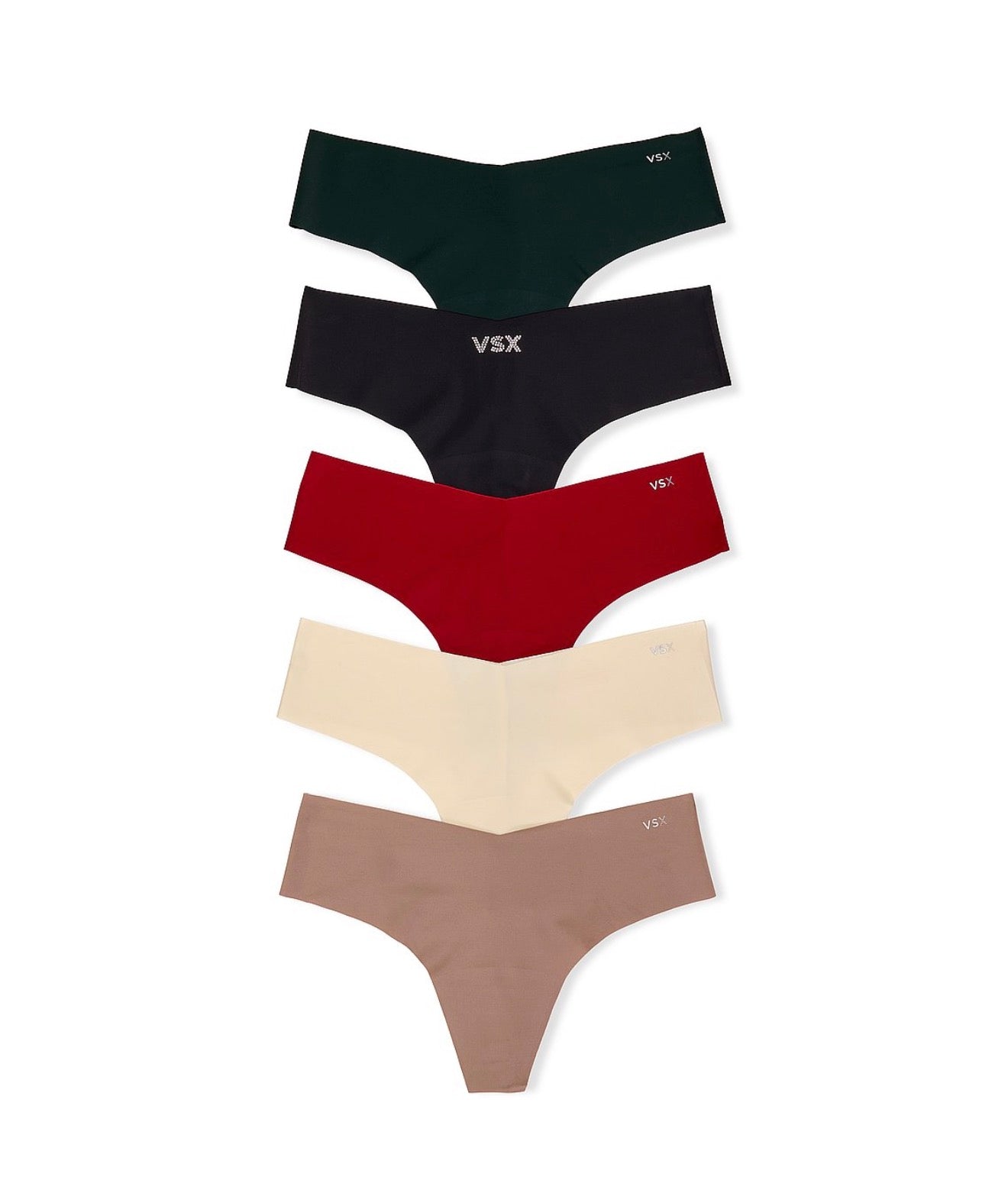 Victoria’s Secret 5-Pack No-Show Thong Panty