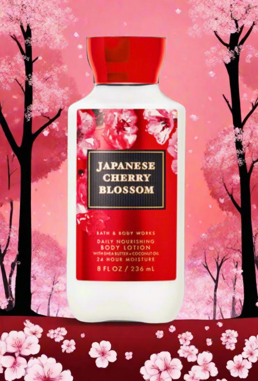 Crema Bath & Body Works Body Lotion- Japanese Cherry Blossom