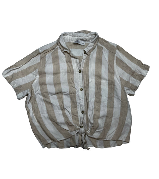 Camisa Hollister crop para mujer